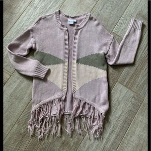 Iglo+Indi girls cardigan. Size 6/7